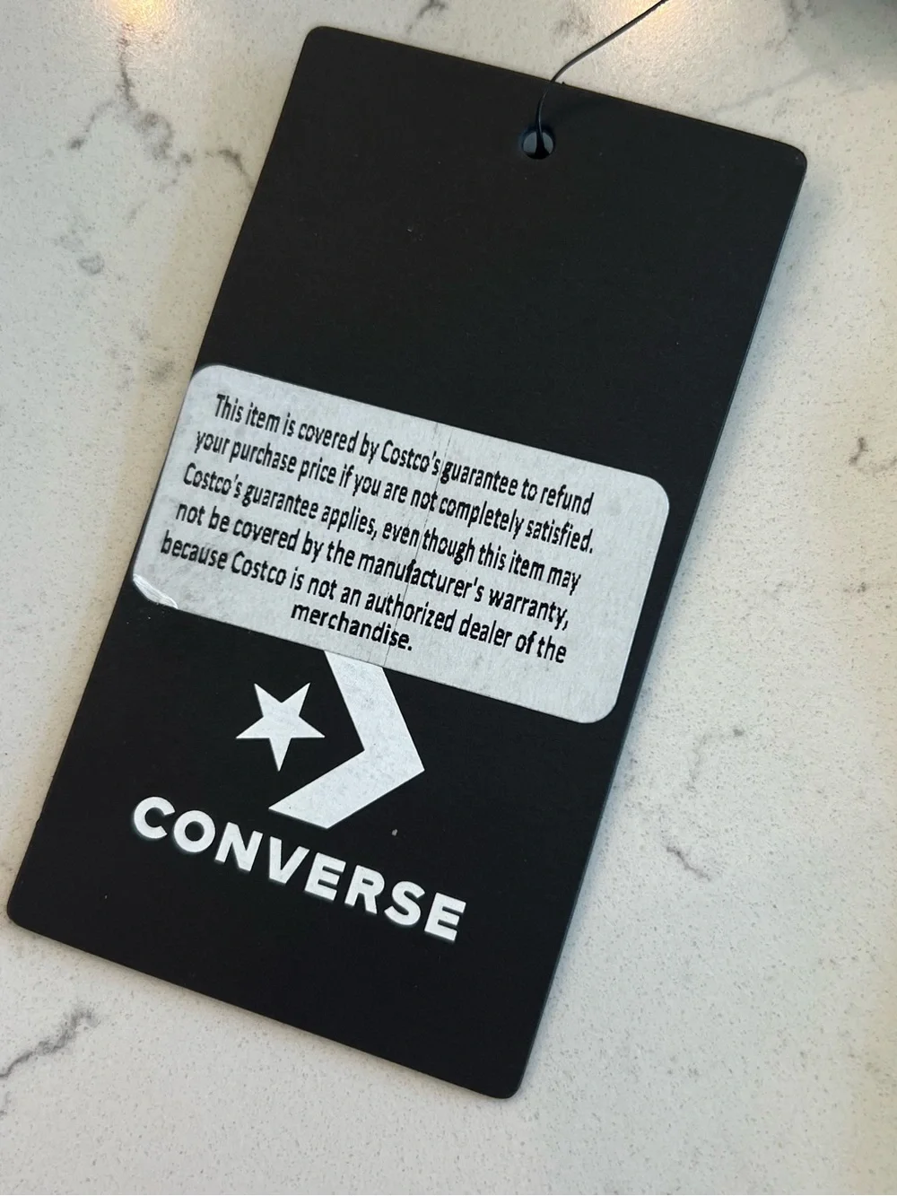 Converse Girls Black Short Sleeve All Star Logo Tee